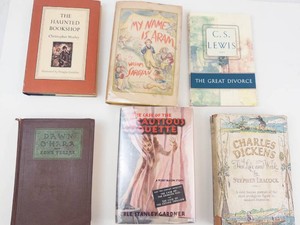 Mixed Lot of 6 Vintage Books by Morley, Saroyan, Lewis, Ferber, Gardner & Leacock