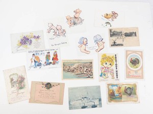 Vintage Mixed Postcard Lot