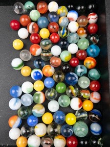 Vintage Glass Marbles Assortment