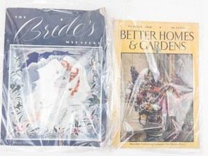 Vintage Brides Magazine & Better Homes & Gardens Magazine (Lot of 2)
