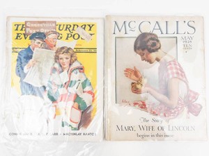 Vintage Saturday Evening Post & McCalls Magazines (Lot of 2)