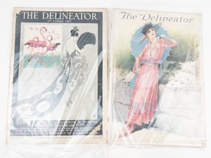 Vintage The Delineator Magazines (Lot of 2)