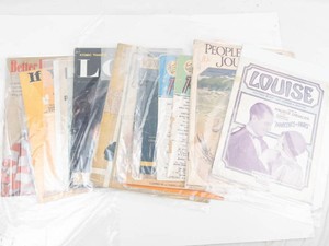 Vintage Sheet Music & Magazine Mixed Lot