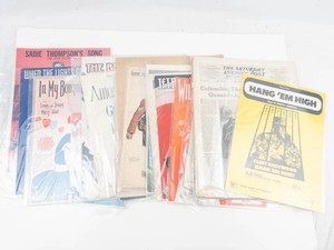 Vintage Sheet Music Mixed Lot