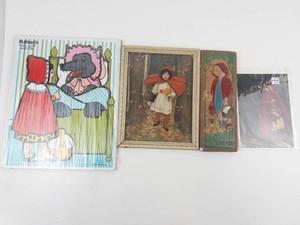 Vintage Little Red Riding Hood Wall Art Mixed Lot