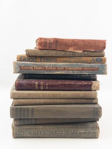 Vintage Childrens Readers & School Books (Lot of 11)
