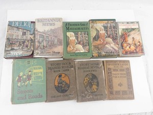 Vintage Childrens Readers & Story Books (Lot of 9)