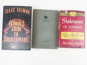 Shakespeare Book Mixed Lot Asimov, Mercury & Chute