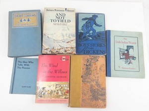 Vintage Childrens Hardcover Book Mixed Lot of 7