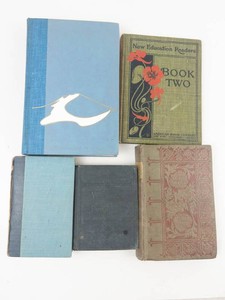 Antique Book Mixed Lot of 5