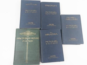 Gene Stratton-Porter Memorial Edition Books & How to Enjoy Pictures as Memory (Lot of 5)