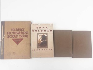 Mixed Book Lot Elbert Hubbard, Emma Goldman & James W. Foley (4 Books)