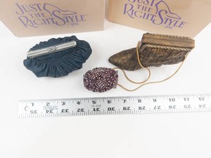 Just the Right Style Music Box Purses & Boot (Lot of 3)
