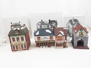 Department 56 Dickens Village Porcelain Buildings (Lot of 3)