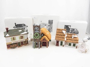 Department 56 Dickens Village Buildings (Lot of 4)