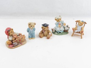 Cherished Teddies Bear Figurine Mixed Lot of 5