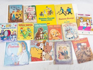 Vintage Childrens Storybook Mixed Lot of 14