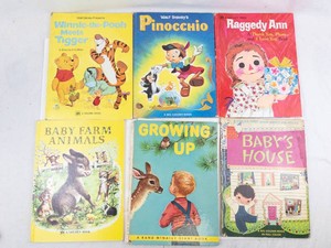 Big Golden Books Childrens Book Mixed Lot of 6