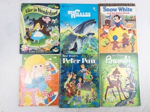 Walt Disney Golden Books & My Tie It Book Mixed Lot of 6