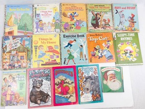 Mixed Lot of 15 Little Golden Books