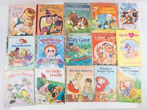 Little Golden Book Childrens Storybook Lot (15)