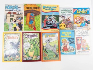 Childrens Book & Comic Mixed Lot of 10