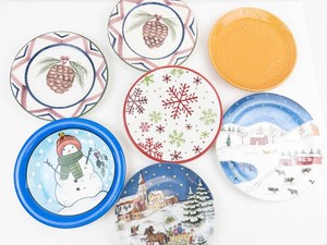 Libbey, Kaiser, Cardinal & the Cellar Decorative Plates (Lot of 7)