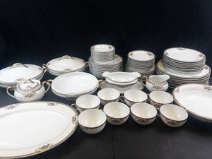 Vintage Noritake Grasmere Bone China Dinnerware Set