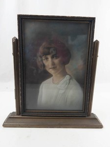 Framed Portrait With Display Stand