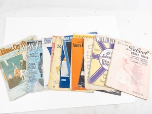 Vintage Sheet Music Mixed Lot