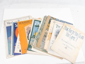 Vintage Sheet Music Mixed Lot