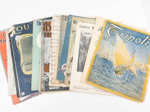 Vintage Sheet Music Mixed Lot