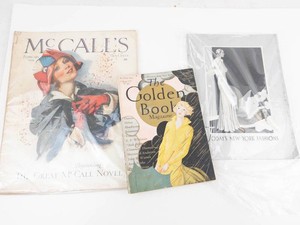 Vintage McCalls, Golden Book & Fashion Ads Mixed Lot