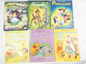 Walt Disney Golden Book Story Collection (Lot of 6)
