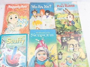 Golden Books Childrens Storybook Lot of 6