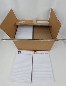 CNO Financial Group Branded Lined Notepads in Box
