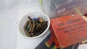 Mixed Lot Lee Loader Tools, Powders, Shot Shells & Reloading Supplies