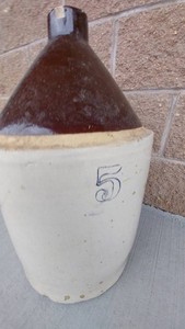Stoneware Crock Jug Number 5