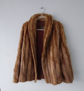 Evans Chicago Full-Length Fur Coat - Possible Mink