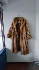 Galanos Fox Fur Full-Length Coat
