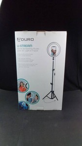Duro U-stream 10-Inch Ring Light Streaming Studio With Tripod