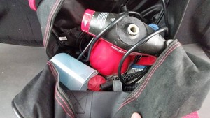 Scunci Garment Steamer With Carrying Bag and Accessories