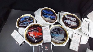 Classic Corvettes Decorative Plate Collection (Lot of 5)