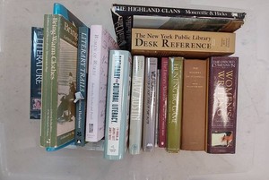 English Literature, Reference & Outdoor Books Mixed Lot