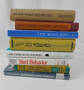 Birds, Nature & Vintage Books Mixed Lot of 8