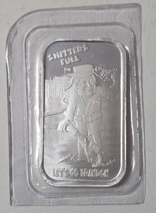 1 Troy Oz. Fine Silver Bar From the Postal Express Mint - Sealed
