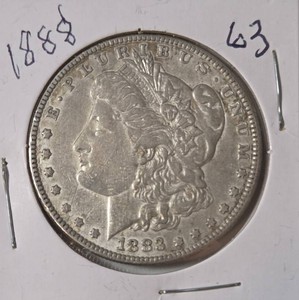 1888 Morgan Silver Dollar - MS63