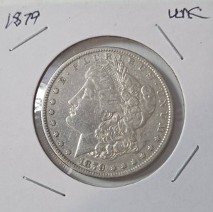 1879 Morgan Silver Dollar - Unc.