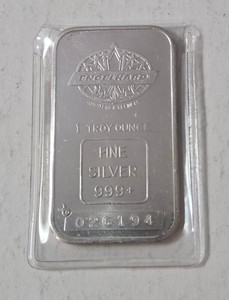 1 Troy Oz. Fine Silver Bar -Engelhard  Assayers &amp Refiners 026194- Sealed