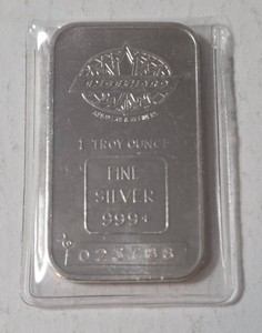 1 Troy Oz. Fine Silver Bar -Engelhard  Assayers &amp Refiners 023788- Sealed